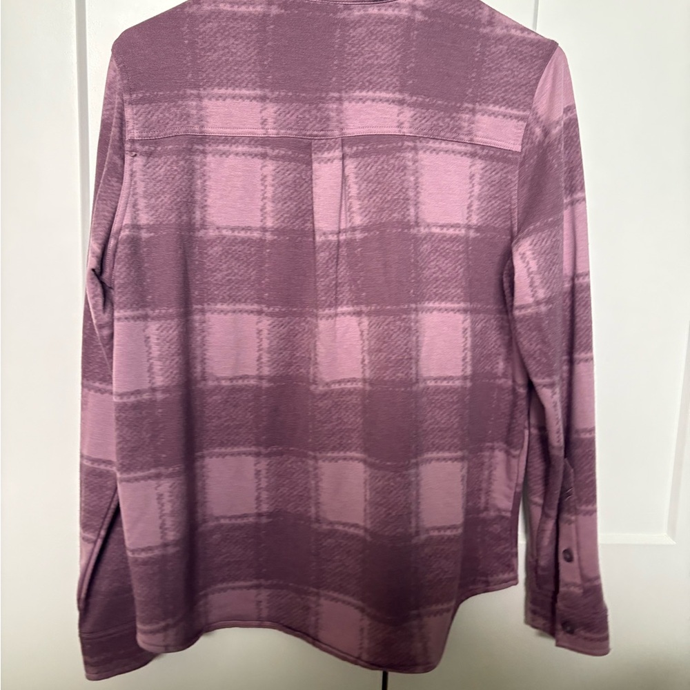 Plaid Button Down Shirt in Pink